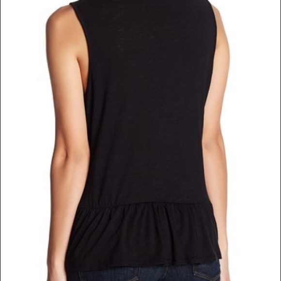 Harlowe and Graham | Tank Top Blouse Peplum ruffle - Picture 2 of 8